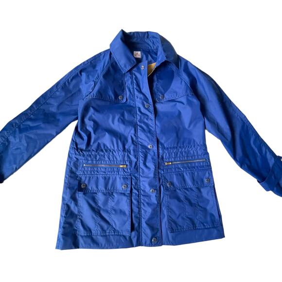 Peter Millar Women Nylon Utility Jacket Lightweight Waterproof Blue M EUC - Picture 11 of 13
